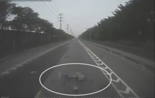机车高速逆向撞联结车　画面令人毛骨悚然