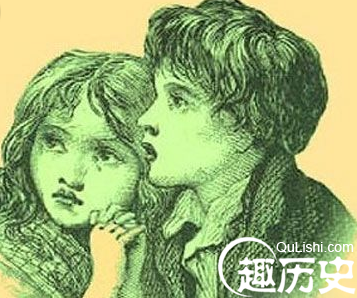 绿色皮肤孩子