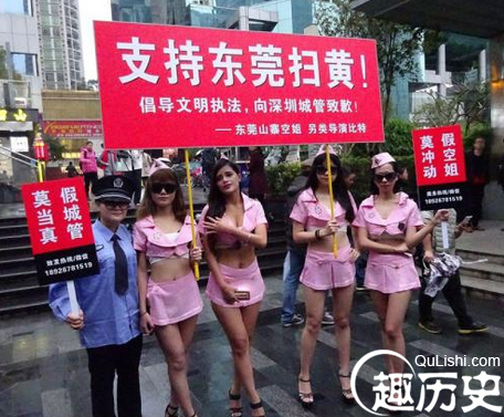 山寨空姐支持扫黄