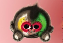 猴年春晚吉祥物“康康”发布 红绿灯精看着瘆的慌