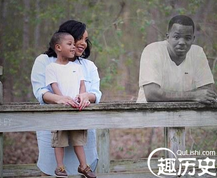 拍全家福悼亡夫