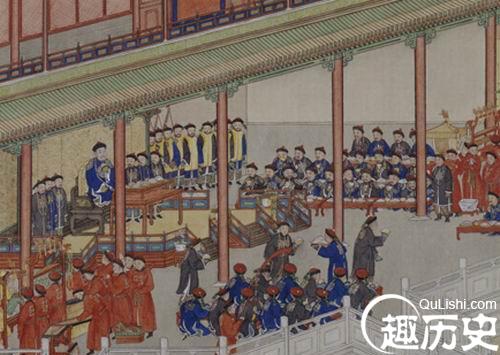 《紫光阁赐宴图》卷 清 姚文翰绘.jpg