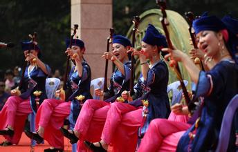 壮族乐器 壮族乐器“天琴”外形简介