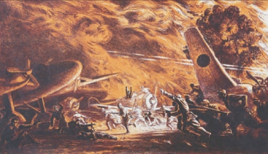 老战士忆夜袭阳明堡1小时炸毁24架日军飞机