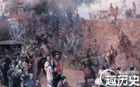 “焚书坑儒”图