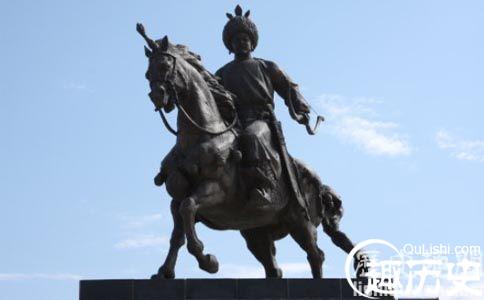 耶律阿保机塑像