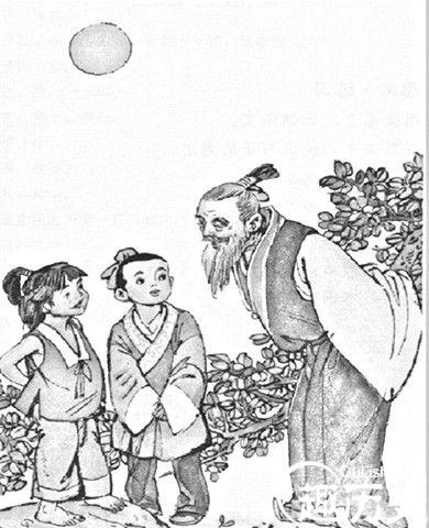 两小儿辩日图