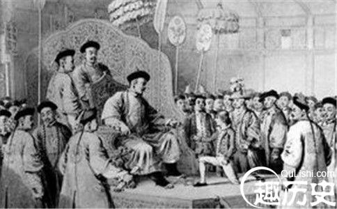 马戛尔尼访华画像