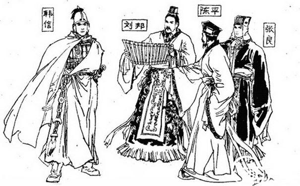 刘邦身边的谋士
