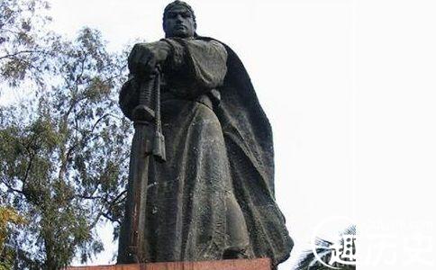太平天国韦俊雕像