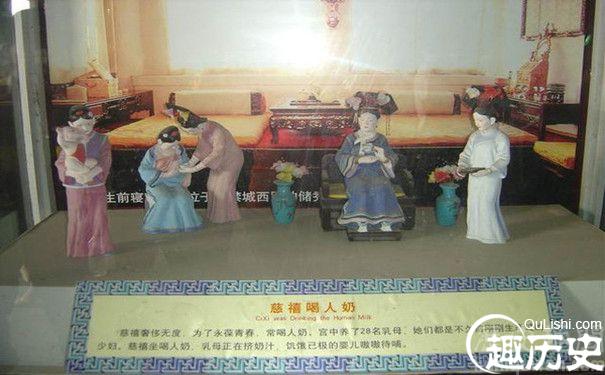 慈禧喝人奶