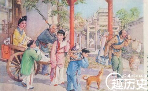 孟母三迁图