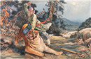 古代女武松：为救丈夫杀老虎后力竭而死