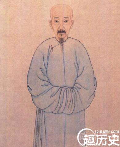 刘墉人像图