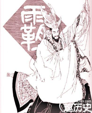 齐桓公像