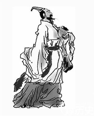 屈原画像