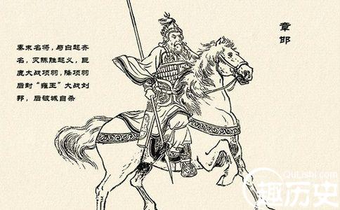 项羽分封的三王中的雍王章邯