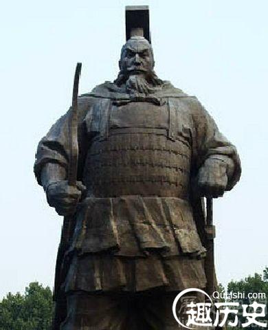赵武灵王雕像