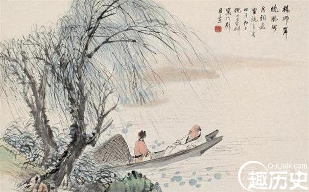 周邦彦《兰陵王·柳》配图
