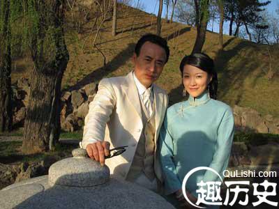 溥仪与妻子