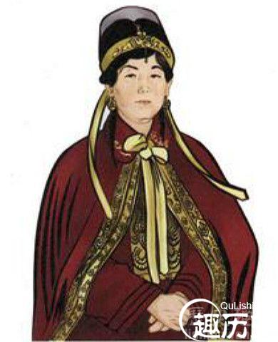 辽兴宗皇后萧挞里画像