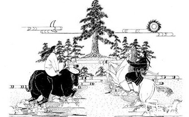 白马青牛的画像