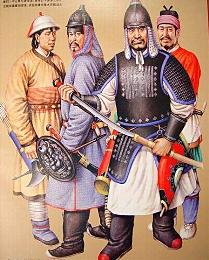 唐朝士兵为什么会下半身光着大腿穿裙子？