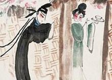 著名诗人崔护与桃花女绛娘之间的美丽传说