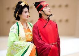 唐朝结婚礼服爱撞色：&ldquo;红男绿女&rdquo;最幸福