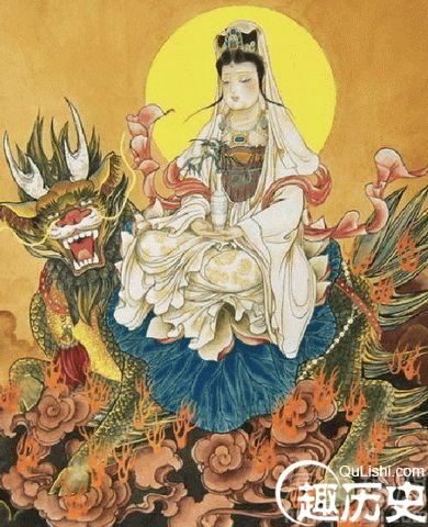 骑犼观音