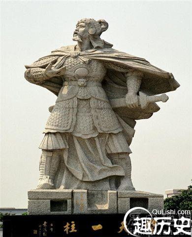 袁崇焕石像照
