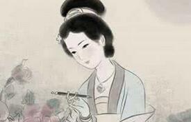 唐代女诗人晁采送情书给邻家男子表达思念