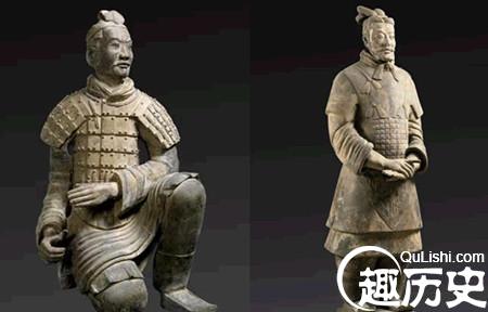 秦陵跪射俑