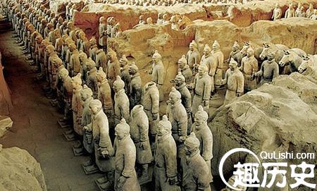 秦陵地下军备库
