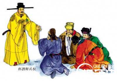 宋太祖“杯酒释兵权”(Lssdjt.com)
