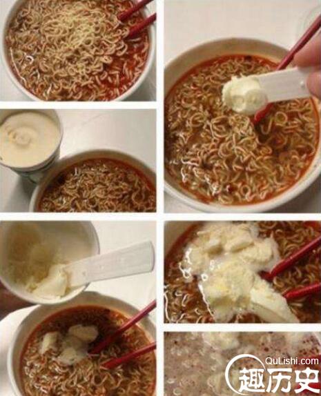 世界七大黑暗泡面料理，方便面雪糕滋味简直太酸爽