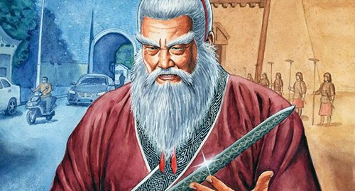 他救了伍子胥，得到一把宝剑，竟然当即自杀？