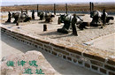 唐代黄河渡口遗址出神牛 8头铁牛拉巨型浮桥
